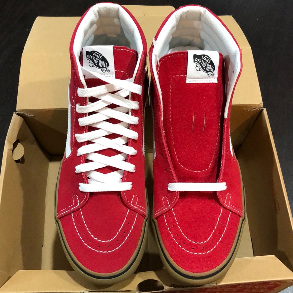 Vans Sk8-hi Platform 2 Gum Scooter - Picture 6 of 7